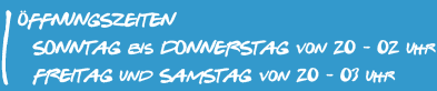 &Ouml;ffnungszeiten